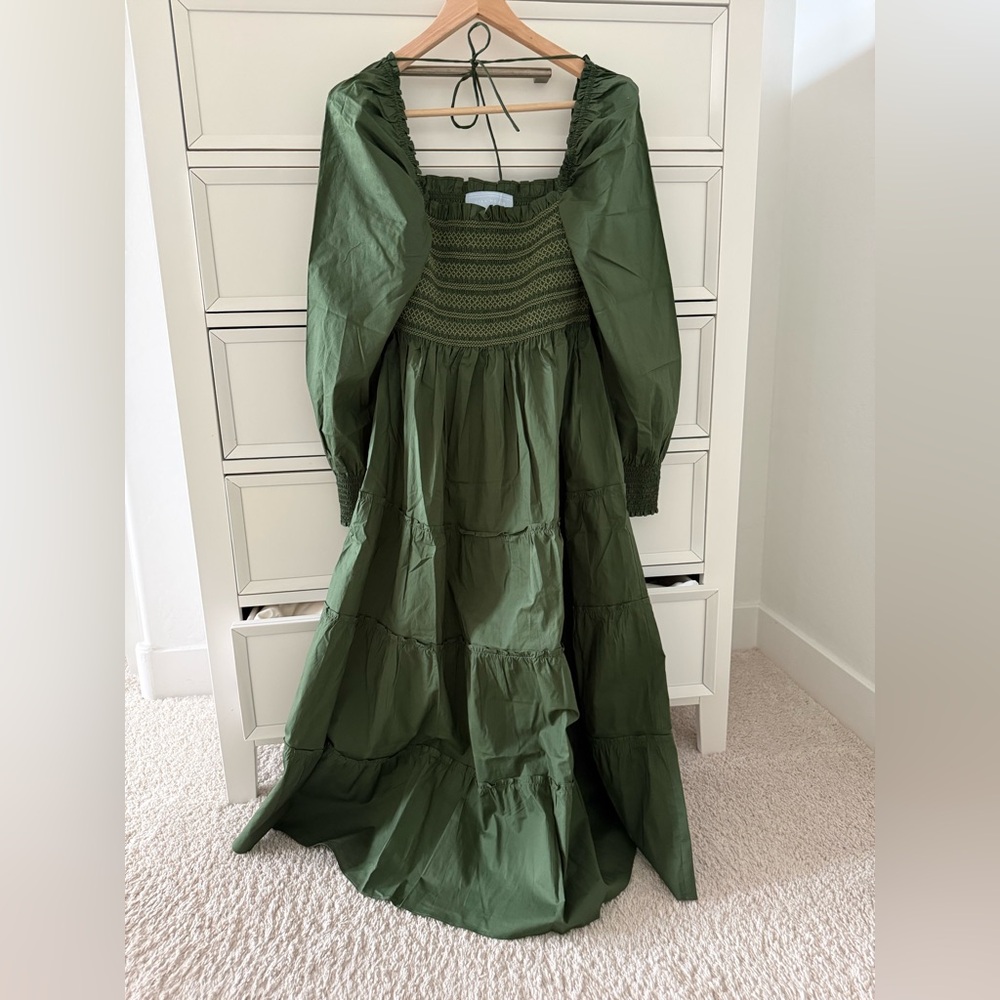 Hill House Naomi Dress Size S ECU